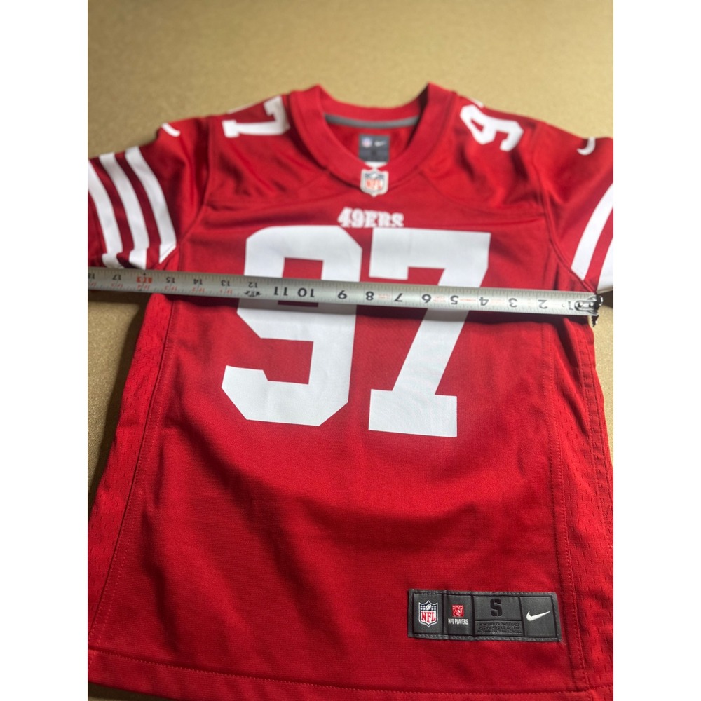 Nike‎ San Francisco 49ers Nick Bosa 97 Youth Jersey Red Small NFL On Field - Picture 3 of 7